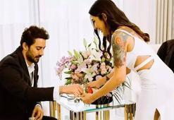 Melek Mosso'nun mutlu günü! Haluk Levent yalnız bırakmadı