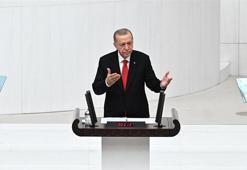 Cumhurbaşkanı Erdoğan, yeni yasama yılı açılış töreninde konuştu