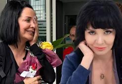 Evrim Akın hastane çıkışı görüntülendi! 'Gözlerimden operasyon geçirdim'