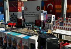Ambarlı Limanı'nda 21 milyon lira değerinde kaçak eşya ele geçirildi
