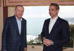 Cumhurbaşkanı Erdoğan, Miçotakis ile görüştü