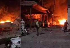 İsrail Gazze'de hastane vurdu: En az 500 can kaybı!