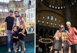 Diego Simeone ve ailesinin İstanbul turu
