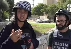 Türk gazetecilerin bulunduğu bölgeyi hedef aldılar! Adem Metan o anları anlattı