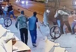 Cep telefonuyla görüntü çeken baba ile oğluna 'Ne bakıyorsun' dayağı!