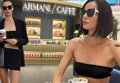 Davete bikini ile gitmişti, alışveriş tarzı olay oldu