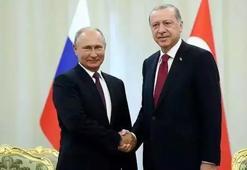 Cumhurbaşkanı Erdoğan, Putin ile Filistin'i görüştü