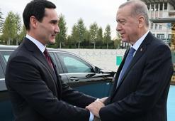 Türkmenistan Başkanı Ankara'da! Erdoğan resmi törenle karşıladı