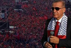 Büyük Filistin Mitingi! Cumhurbaşkanı Erdoğan: Gazze için kıyamdayız
