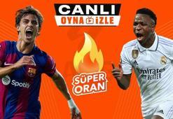 Barcelona - Real Madrid maçı Tek Maç ve Canlı Bahis seçenekleriyle Misli’de