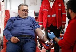 Cumhuriyet'in 100’üncü yılında 100’üncü kan bağışını yaptı