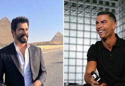 Burak Özçivit ile Ronaldo'nun buluşması gündem oldu!