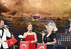 Boğaz'da 90'lar rüzgarı! Efsane isimler sahne aldı