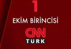 Ekim ayının en çok izlenen haber kanalı yine CNN TÜRK oldu