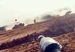 Hamas, İsrail’e ait zırhlı araçları roketle imha etti