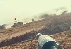 Hamas, İsrail’e ait zırhlı araçları roketle böyle imha etti