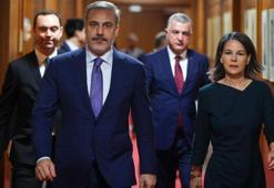 Dışişleri Bakanı Fidan, Alman mevkidaşı Baerbock ile bir araya geldi
