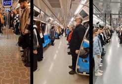 İstanbul'un metro ve tramvaylarında 100 bin kişiden Ata'ya saygı duruşu