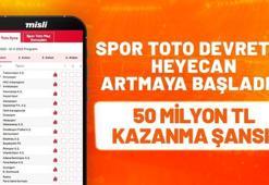 Spor Toto devretti, heyecan artmaya başladı… 50 Milyon TL kazanma şansı!