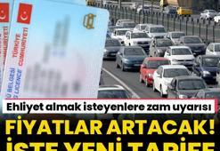 2024'te ehliyet fiyatları ne olacak? İşte yeni tarife