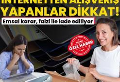 İnternetten alışveriş yapan herkesi ilgilendiriyor! Emsal karar, faizi ile ödeniyor