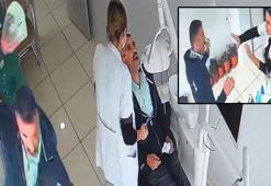 Dişçide uygulanan tedaviyi beğenmedi hekime dehşeti yaşattı!