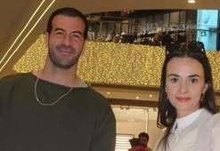 Hande Soral ve İsmail Demirci'nin akşam gezmesi