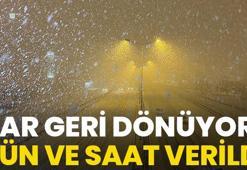 Yoğun kar yağışı başlıyor! İstanbul için saat verildi, ilçeler tek tek açıklandı, sıcaklık eksi 18'i gördü