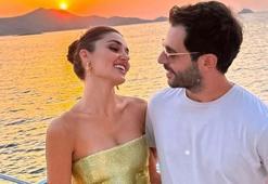 Hakan Sabancı'dan Hande Erçel'e romantik kutlama