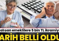 Çalışan emeklilere 5 bin lira emekli ikramiyesi hesaplara yatacak! Tarih belli oldu