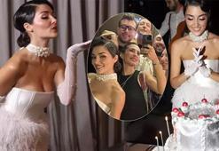 Hande Erçel 30 oldu! Düğün gibi doğum günü partisi olay oldu