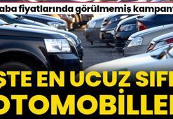 Araba fiyatlarında görülmemiş kampanya! En ucuz sıfır araçlar tek tek açıklandı