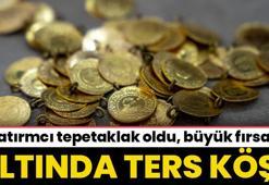 Altın ters köşe yaptı! Yatırımcı tepetaklak oldu, büyük fırsat
