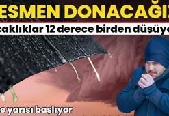 Yeni soğuk hava dalgası ve kuvvetli yağış geliyor! Sıcaklıklar 12 derece birden düşüyor, gece yarısı başlıyor