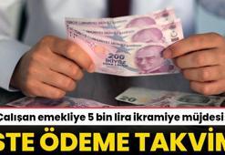 Çalışan emekliye ikramiye için kritik hafta! 5 bin TL ne zaman hesaba yatacak? İşte tahsis numarasına göre gün gün ödeme takvimi...