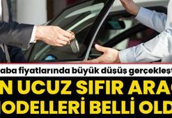Araba fiyatlarında büyük düşüş gerçekleşti! En ucuz sıfır araç modelleri ortaya çıktı