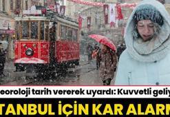 Kar yağışları geri dönüyor! Meteoroloji İstanbul için tarih vererek uyardı