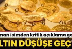 Altın fiyatlarında son dakika gelişmesi! Altın sert düştü, kritik açıklama geldi! Yeni rekor hayal mi olacak?