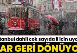 Lapa lapa kar yağışı başlıyor! İstanbul dahil çok sayıda kentte kar alarmı, gece yarısından önce geliyor