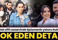 Dilan ve Engin Polat çifti cezaevinde öpüşmenin yolunu buldu! Şok eden detay