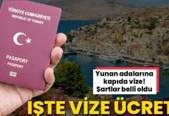 Yunan adalarına 7 günlük kapıda vize! Şartlar belli oldu, işte vize ücreti