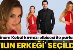 Kenan İmirzalıoğlu 'yılın erkeği' seçildi! Sinem Kobal gecede parladı