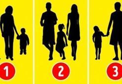 Aile testi: Bu resimdeki ailelerden biri gerçek değil! Cevabı 10 saniye bulun