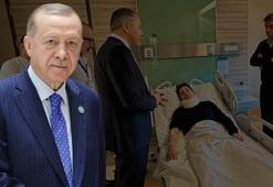 Cumhurbaşkanı Erdoğan, saldırıya uğrayan Hakem Meler ile görüştü