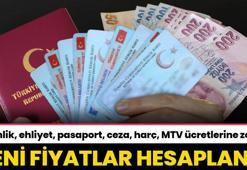 Kimlik, ehliyet, pasaport, ceza, harç, MTV ücretlerine zam geliyor! Yeni fiyatlar tek tek hesaplandı