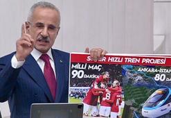 Bakan Uraloğlu: Maç 90 dakika, Ankara-İstanbul arası 80 dakika