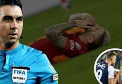 Penaltı kararı için çarpıcı yorum! "Icardi'nin yüzüne geliyor"