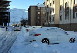 Bitlis'te 49 köy yolu kardan kapandı
