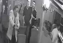 Kafede 'yüksek ses' cinayeti; olay anı kamerada