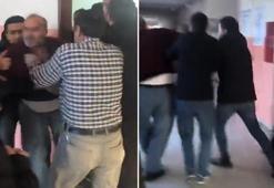 Okulda top kavgası! Sınıfı basıp, öğretmenleri dövdüler